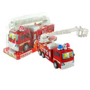ブリスターパック入り おもちゃの消防車 (6台セット)