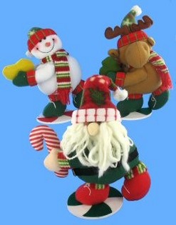 スタンド付き 豪華クリスマスフィギュア (4種アソート)