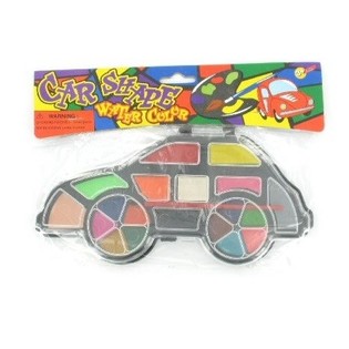 水彩絵の具セット - 車モデル (12個入)