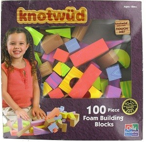 KNOTWUD 100 フォームつみき・スポンジ積み木 (4個セット)