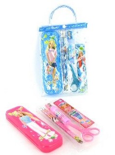 文房具 ステーショナリーバッグセット (24個セット)