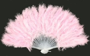 プラッシュ付き扇子（12個入）