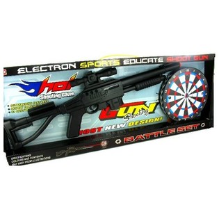 的当て付き電子おもちゃの銃