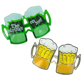 ビールジョッキ おもしろパーティーメガネ アソート (12個入)
