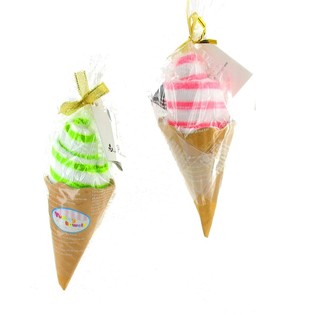 アイスクリーム型ハンドタオル - 大 (8枚入)