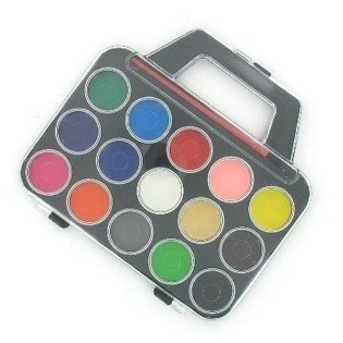 水彩絵の具セット - ハンドバッグ型 (12個入)