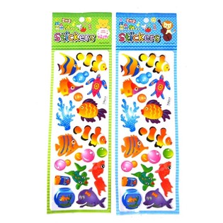 魚のステッカーシート (50枚入)