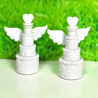 天使の羽 ウェディングシャボン玉 (12個入)