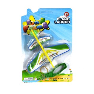 カタパルト式発泡スチロール飛行機 (9個入)