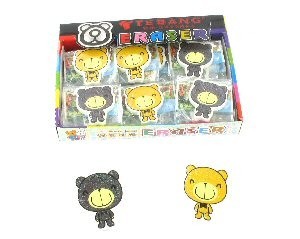 クマ消しゴム (30個入り)