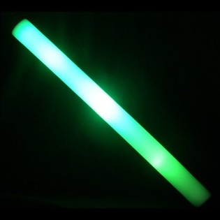 LED フォームライトスティック - グリーン - 45 cm (17本セット)