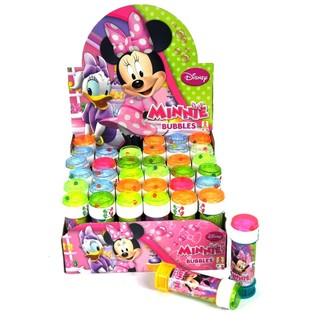 ディズニー ミニーマウス シャボン玉 ディスプレイ入り (36個入)