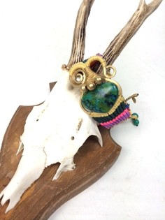 HANDMADE ORIGINALS ブレスレット GREENSTONE イエロー (1点)