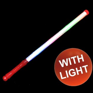 大型フラッシングLEDスティック (12本セット)