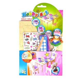 木製3Dパズル クラフトホビーセット (24個入)