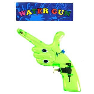 ハンド型水鉄砲 グリーン 22cm (12個入)