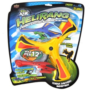 ***HELIRANG*** 大型ヘリコプターブーメラン 台紙付 (12個セット)