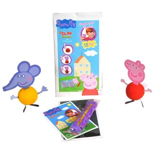 ペッパピッグ ねんどフィギュア DIYセット 10個入