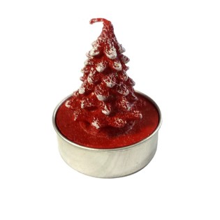 クリスマスキャンドル - クリスマスツリー型 (5個入)