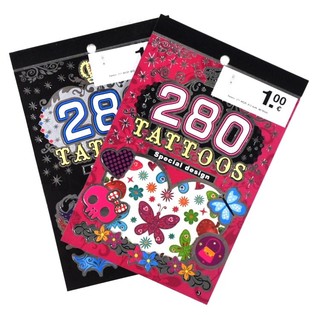 タトゥーステッカーブック 280枚入り (24冊セット)