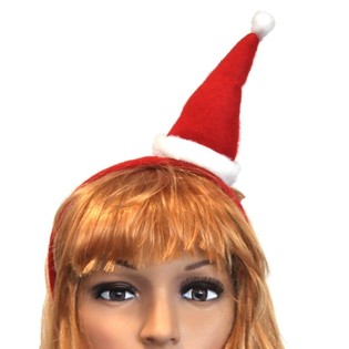 子供用クリスマス帽子カチューシャ (12個セット)