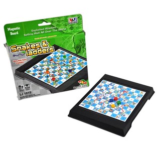 マグネット式 へびと梯子 トラベルゲーム (6個入)