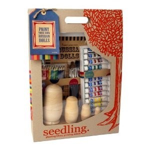 Seedling クラフトキット - 自分だけのマトリョーシカを作ろう（絵付け体験セット）
