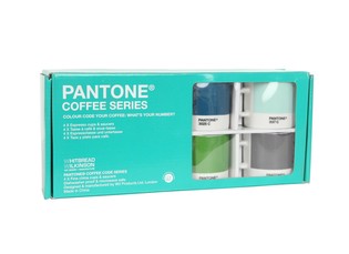 PANTONE - エスプレッソカップ＆ソーサー 4客セット