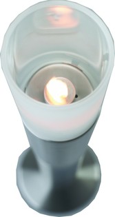 PATENT - スリムライン オイルランプ 18.5 cm (1個)
