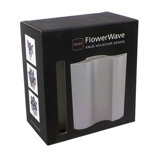 D-ZN - フラワーベース FLOWERWAVE - ホワイト (1個)