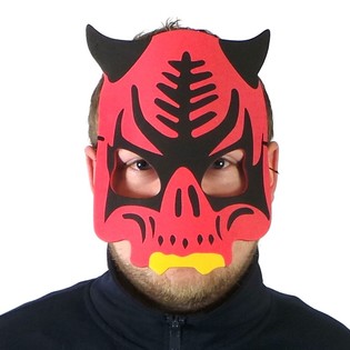 悪魔のフォームマスク (6個入り)