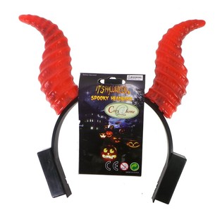 光るデビルカチューシャ LED角（18個セット）