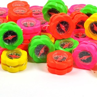 コンパス付きヨーヨー 50個セット (景品・つかみ取り用)