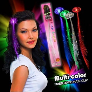 LED 光るヘアエクステ (30個入り)