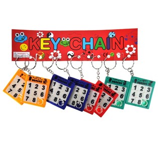 スライドパズル キーホルダー (12個セット)