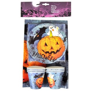 19点セット ハロウィン テーブルウェアセット (6セット入)