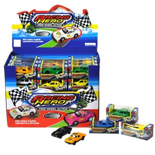 ダイキャスト製ミニカー ディスプレイセット（60個入）