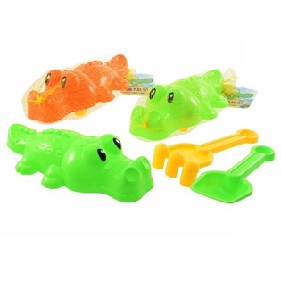 クロコダイル ビーチ3点セット (6個入)