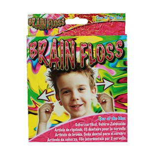 Brain Floss / 脳みそ用デンタルフロス ジョーク玩具 (24個入)