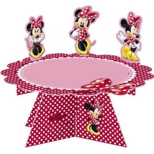 ディズニー ミニーマウス ケーキスタンド (2個セット)
