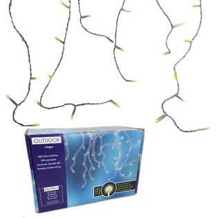 屋外用クリスマスイルミネーション - 150球 LED ライト串 2.9メートル