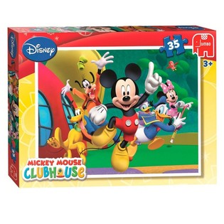 ジャンボ ディズニー ミッキーマウス クラブハウス ジャンプ パズル 35ピース (3個セット)