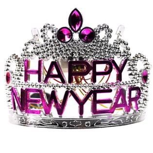 HAPPY NEW YEAR ライト付きクラウン（10個入り）