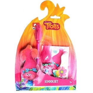 トロールズ (TROLLS) SLAMMER ステーショナリー3点セット (12個セット)