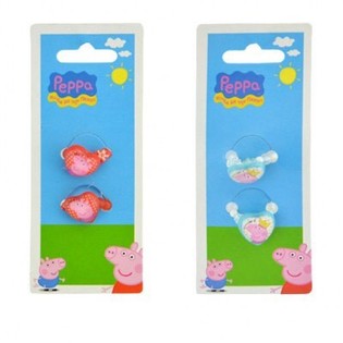 ペッパピッグ 子ども用リング 2点セット (24個入)