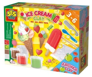 SES Creative ねんどで作るアイスクリームセット（4色）（1個）