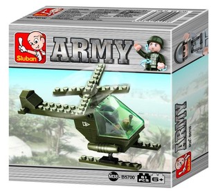 Sluban 戦闘ヘリコプター M38-B5700 (1個)