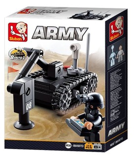 Sluban Army 8 in 1 掃海艇 M38-B0587D (1個)
