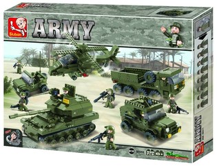 Sluban 陸軍ブロックセット M38-B0311 (1001ピース)