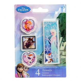 ディズニー アナと雪の女王 消しゴム 4点セット (24セット入)